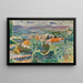 Uitzicht op Cannet - Pierre Bonnard — ingelijst kunstwerk aan de muur