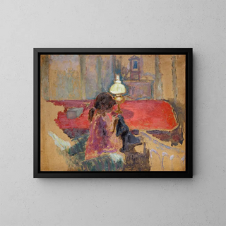 Pierre Bonnard - Woman with a Lamp.webp