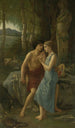 Daphnis and Chloe - Pierre Cabanel — artwork view