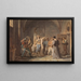 Jeanne d'Arc gevangen in Rouen - Pierre Henri Révoil — ingelijst kunstwerk aan de muur