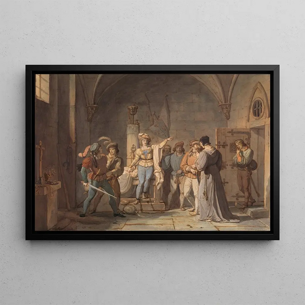 Pierre Henri Revoil - Joan of Arc Imprisoned in Rouen.webp