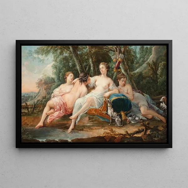 Pierre Jollain - Diana with her nymphs resting after the hunt.webp