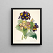Oor van primula Primula's - Pierre Joseph Redouté — ingelijst kunstwerk aan de muur