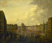 De markt van de Onschuldigen rond 1791 - Pierre Lafontaine — weergave van het kunstwerk