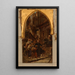 Sint Franciscus-Xaverius die door de straten van Goa loopt om kinderen en slaven op te roepen voor de catechese - Pierre Paul Léon Glaize — ingelijst kunstwerk aan de muur