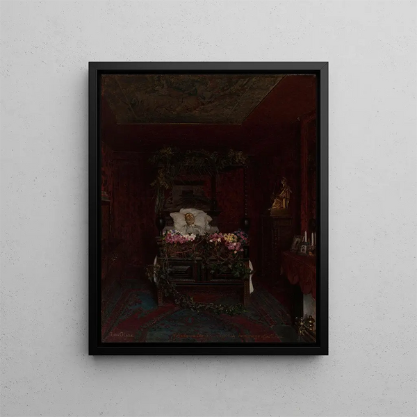Pierre Paul Lon Glaize - Victor Hugo sur son lit de mort.webp