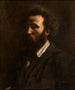 Zelfportret - Pierre Puvis de Chavannes — weergave van het kunstwerk