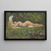 La Source - Pierre Puvis de Chavannes — ingelijst kunstwerk aan de muur