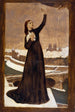 De postduif - Pierre Puvis de Chavannes — weergave van het kunstwerk