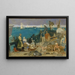 Marseille, poort van het Oosten - Pierre Puvis de Chavannes — ingelijst kunstwerk aan de muur