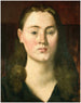 portret van barones Lefèvre - Pierre Puvis de Chavannes — weergave van het kunstwerk