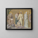 Processie - Pierre Puvis de Chavannes — ingelijst kunstwerk aan de muur