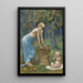 Appelpluk - Pierre Puvis de Chavannes — ingelijst kunstwerk aan de muur
