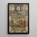 Sainte Geneviève enfant en gebed - Pierre Puvis de Chavannes — ingelijst kunstwerk aan de muur