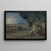 Slaap - Pierre Puvis de Chavannes — ingelijst kunstwerk aan de muur
