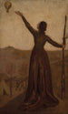 Studie voor De Ballon - Pierre Puvis de Chavannes — weergave van het kunstwerk