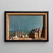 De terugkeer van de wandelaar - Pierre Roy — ingelijst kunstwerk aan de muur