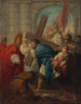 Emperor Heraclius carrying the cross - Pierre Subleyras — artwork view