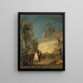 Feest van de nacht in de Tuileries op 10 juni 1867 ter gelegenheid van het bezoek van buitenlandse vorsten aan de wereldtentoonstelling - Pierre Tétar van Elven — ingelijst kunstwerk aan de muur
