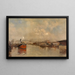 Les Docks de La Villette à Paris - Pierre Vauthier — ingelijst kunstwerk aan de muur
