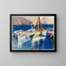 Visboten in de Middellandse Zee - Pierre Vignal — ingelijst kunstwerk aan de muur