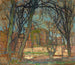 Ruïne van het kasteel van Brederode in de lentezon - Piet Mondrian — weergave van het kunstwerk