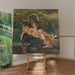 Reproductie van het schilderij Pietà - Arnold Peter Weisz-Kubincan