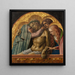 Pietà - Carlo Crivelli — ingelijst kunstwerk aan de muur