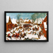 Massacre of the Innocents - Pieter Bruegel the Elder — framed artwork on a wall