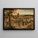 Een huwelijksprocessie - Pieter Brueghel de Jonge — ingelijst kunstwerk aan de muur