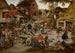 Kermesse de Saint-Georges - Pieter Brueghel de Jonge — weergave van het kunstwerk
