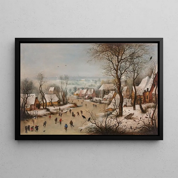 Pieter Brueghel The Younger - La trappe aux oiseaux.webp