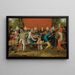 Het Bruiloftfeest - Pieter Brueghel de Jonge — ingelijst kunstwerk aan de muur