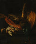 Natuurschilderij van gevogelte op een rand - Pieter Casteels III — weergave van het kunstwerk