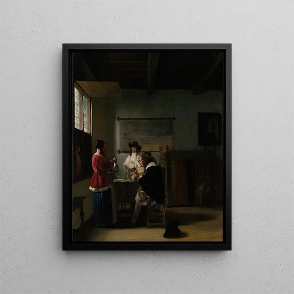 Pieter De Hooch - The Visit.webp