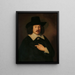 Portret van een man - Pieter Dubordieu — ingelijst kunstwerk aan de muur