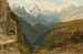 Einde van de winter in Tirol - Pieter Franciscus Peters — weergave van het kunstwerk