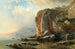op de kust van Menton - Pieter Franciscus Peters — weergave van het kunstwerk