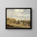 Cosaques sur un chemin de campagne près de Bergen, en Hollande du Nord, 1813 - Pieter Gerardus van Os — ingelijst kunstwerk aan de muur