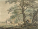 Landschap met twee herders en vee - Pieter Gerardus van Os — weergave van het kunstwerk