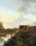Het kanaal van Graveland - Pieter Gerardus van Os — weergave van het kunstwerk