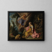 Hagar en de Engel - Pieter Lastman — ingelijst kunstwerk aan de muur
