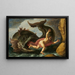 Jonas en de walvis - Pieter Lastman — ingelijst kunstwerk aan de muur
