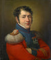 portret van de sergeant-chef van het stafhoofd Leonhard Miville-Keller - Pieter Recco — weergave van het kunstwerk