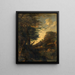 Landschap - Pieter Rijsbraeck — ingelijst kunstwerk aan de muur
