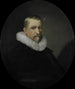 Portrait painting of Cornelis Jansz Hartigsvelt, director of the Rotterdam Chamber of the Dutch East India Company, elected in 1639 - Pieter van der Werff — artwork view