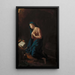 La Madeleine repentante - Pieter van der Werff — framed artwork on a wall