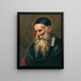 Een man met baard - Pieter van Mol — ingelijst kunstwerk aan de muur