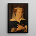Jacoba de Bavière 1401-1436 gravin van Holland en Zeeland - Pieter Willem Sebes — ingelijst kunstwerk aan de muur