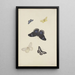 Five Butterflies - Pieter Withoos — artwork view